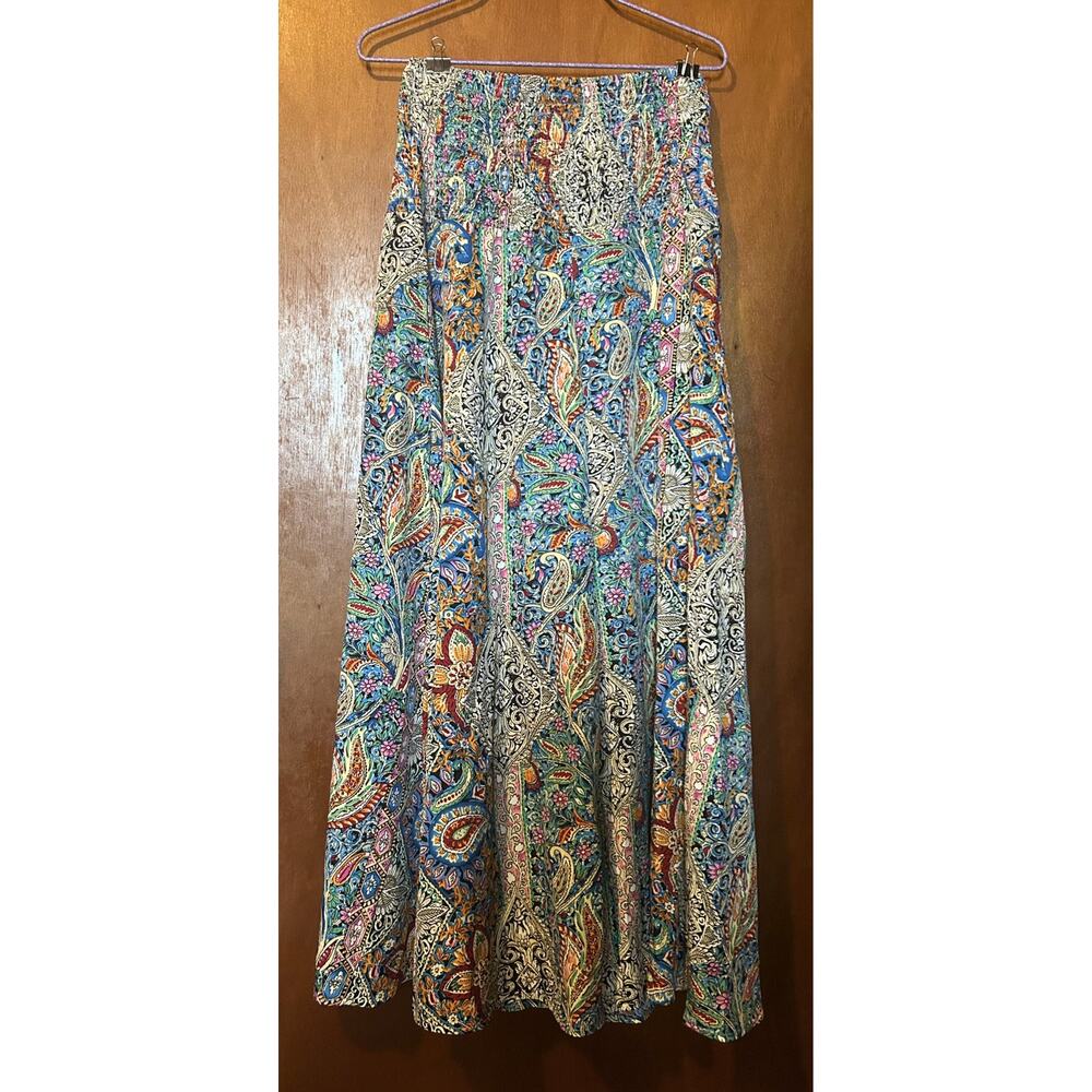 Boho Style Pants with Elastic Waist Band